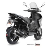 C.GL.0007.B MIVV TERMINALE DI SCARICO MARMITTA URBAN INOX APRILIA SR MAX 300 2012 2013 2014