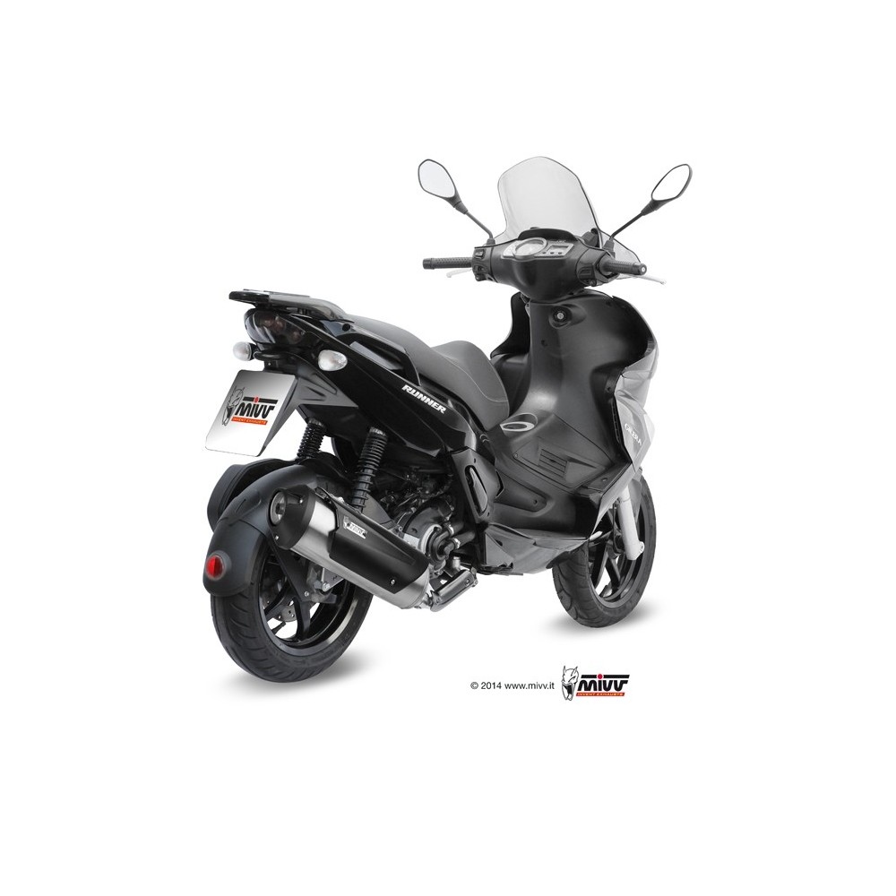 C.GL.0007.B MIVV TERMINALE DI SCARICO MARMITTA URBAN INOX APRILIA SR MAX 300 2012 2013 2014 C.GL.0007.B MIVV TERMINALE DI SCARICO MARMITTA URBAN INOX APRILIA SR MAX 300 2012 2013 2014