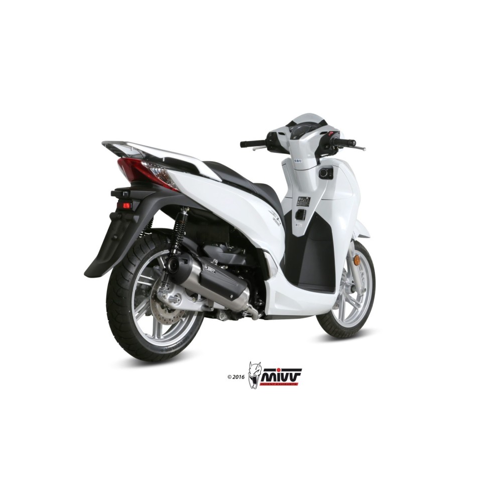 C.HO.0007.B MIVV TERMINALE DI SCARICO MARMITTA URBAN INOX HONDA SH 300 2015 2016 C.HO.0007.B MIVV TERMINALE DI SCARICO MARMITTA URBAN INOX HONDA SH 300 2015 2016