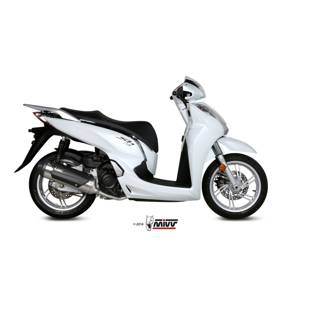 C.HO.0007.K MIVV TERMINALE DI SCARICO MARMITTA URBAN INOX HONDA SH 300 2015 2016 C.HO.0007.K MIVV TERMINALE DI SCARICO MARMITTA URBAN INOX HONDA SH 300 2015 2016