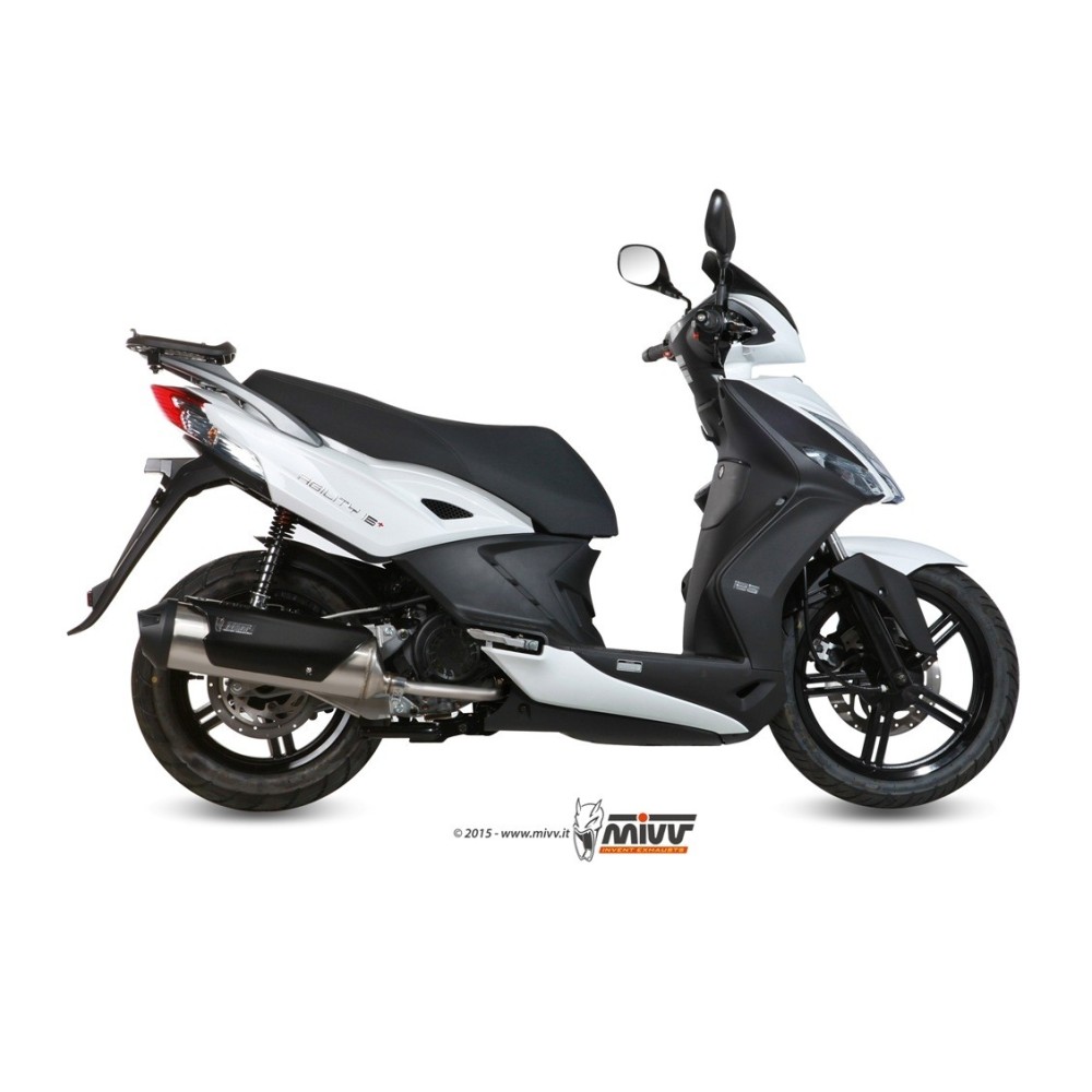 C.KY.0015.B MIVV TERMINALE DI SCARICO MARMITTA URBAN INOX KYMCO PEOPLE S 200 2007 2008 2009 C.KY.0015.B MIVV TERMINALE DI SCARICO MARMITTA URBAN INOX KYMCO PEOPLE S 200 2007 2008 2009