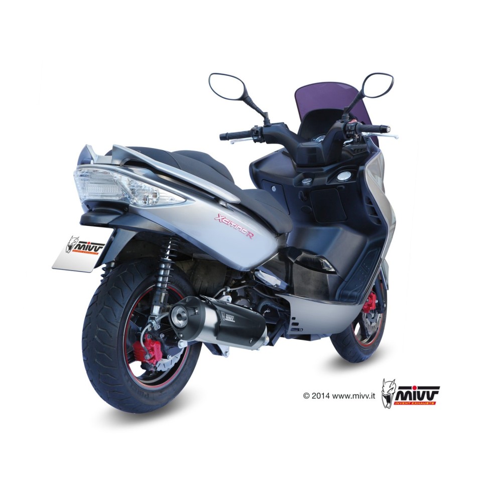 C.KY.0013.K MIVV TERMINALE DI SCARICO MARMITTA URBAN INOX KYMCO XCITING 250 2006 2007 C.KY.0013.K MIVV TERMINALE DI SCARICO MARMITTA URBAN INOX KYMCO XCITING 250 2006 2007