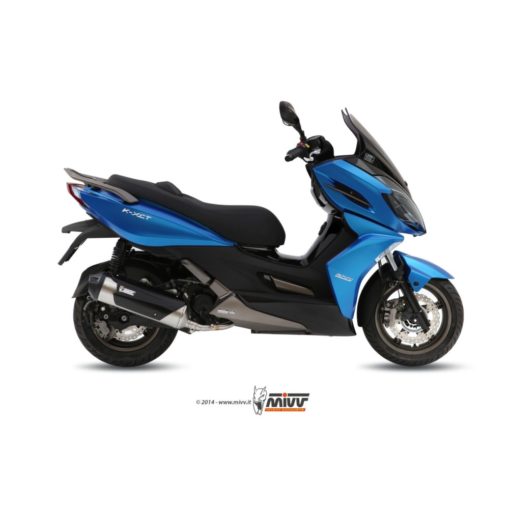 C.KY.0017.K MIVV TERMINALE DI SCARICO MARMITTA URBAN INOX KYMCO K-XCT 300 2012 2013 2014 C.KY.0017.K MIVV TERMINALE DI SCARICO MARMITTA URBAN INOX KYMCO K-XCT 300 2012 2013 2014