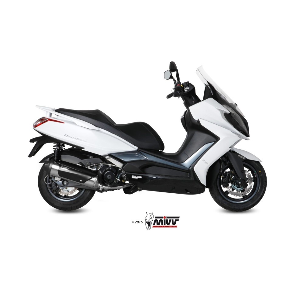 C.KY.0018.K MIVV TERMINALE DI SCARICO MARMITTA URBAN INOX KYMCO DOWNTOWN 350 2015 2016 C.KY.0018.K MIVV TERMINALE DI SCARICO MARMITTA URBAN INOX KYMCO DOWNTOWN 350 2015 2016