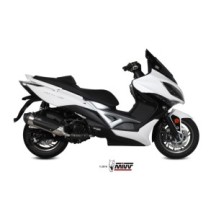 C.KY.0012.B MIVV TERMINALE DI SCARICO MARMITTA URBAN INOX KYMCO XCITING 400 2013 2014 2015 2016