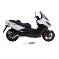 C.KY.0014.B MIVV TERMINALE DI SCARICO MARMITTA URBAN INOX KYMCO XCITING 500 2005 2006 2007 2008