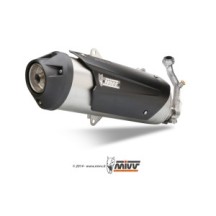 C.PG.0018.B MIVV TERMINALE DI SCARICO MARMITTA URBAN INOX PIAGGIO MP3 400 2007 2008 2009