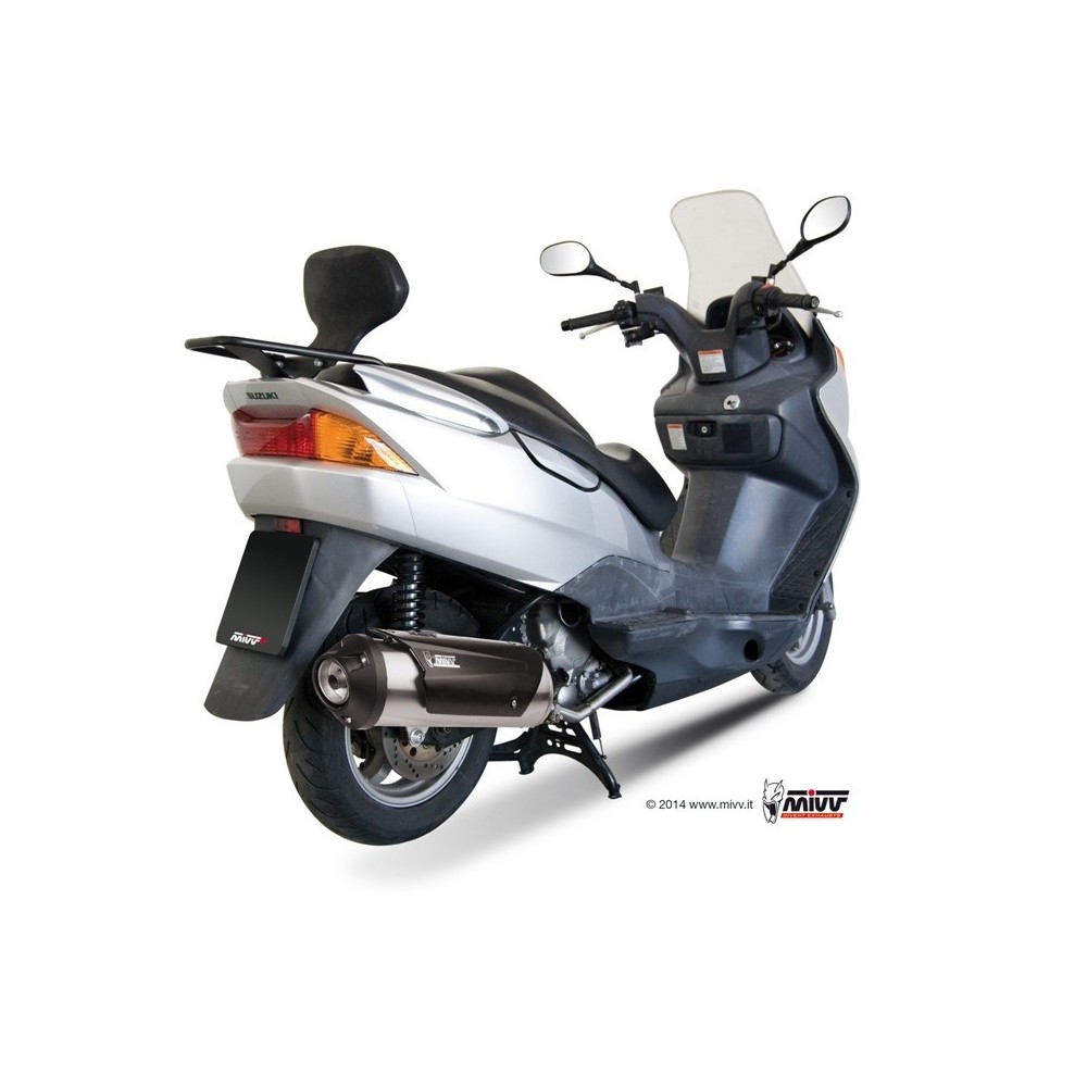 C.SU.0008.K MIVV TERMINALE DI SCARICO MARMITTA URBAN INOX SUZUKI BURGMAN 125 2002 2003 2004 C.SU.0008.K MIVV TERMINALE DI SCARICO MARMITTA URBAN INOX SUZUKI BURGMAN 125 2002 2003 2004