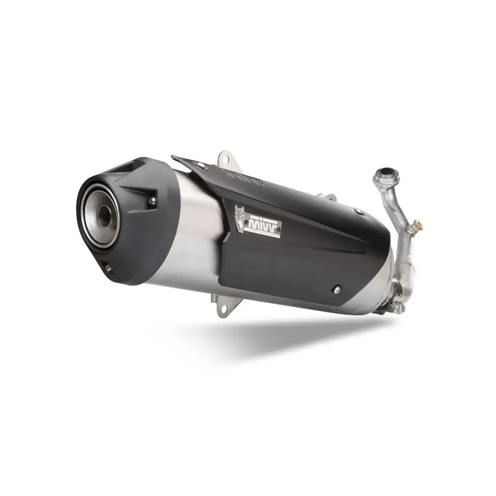 C.YA.0008.K MIVV TERMINALE DI SCARICO MARMITTA URBAN INOX YAMAHA MAJESTY 400 2004 2005 2006