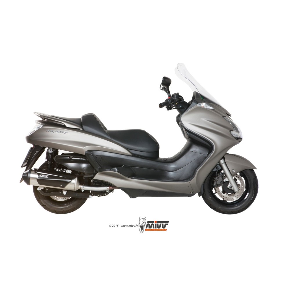 C.YA.0010.B MIVV TERMINALE DI SCARICO MARMITTA URBAN INOX YAMAHA MAJESTY 400 2007 2008 2009 2010 C.YA.0010.B MIVV TERMINALE DI SCARICO MARMITTA URBAN INOX YAMAHA MAJESTY 400 2007 2008 2009 2010