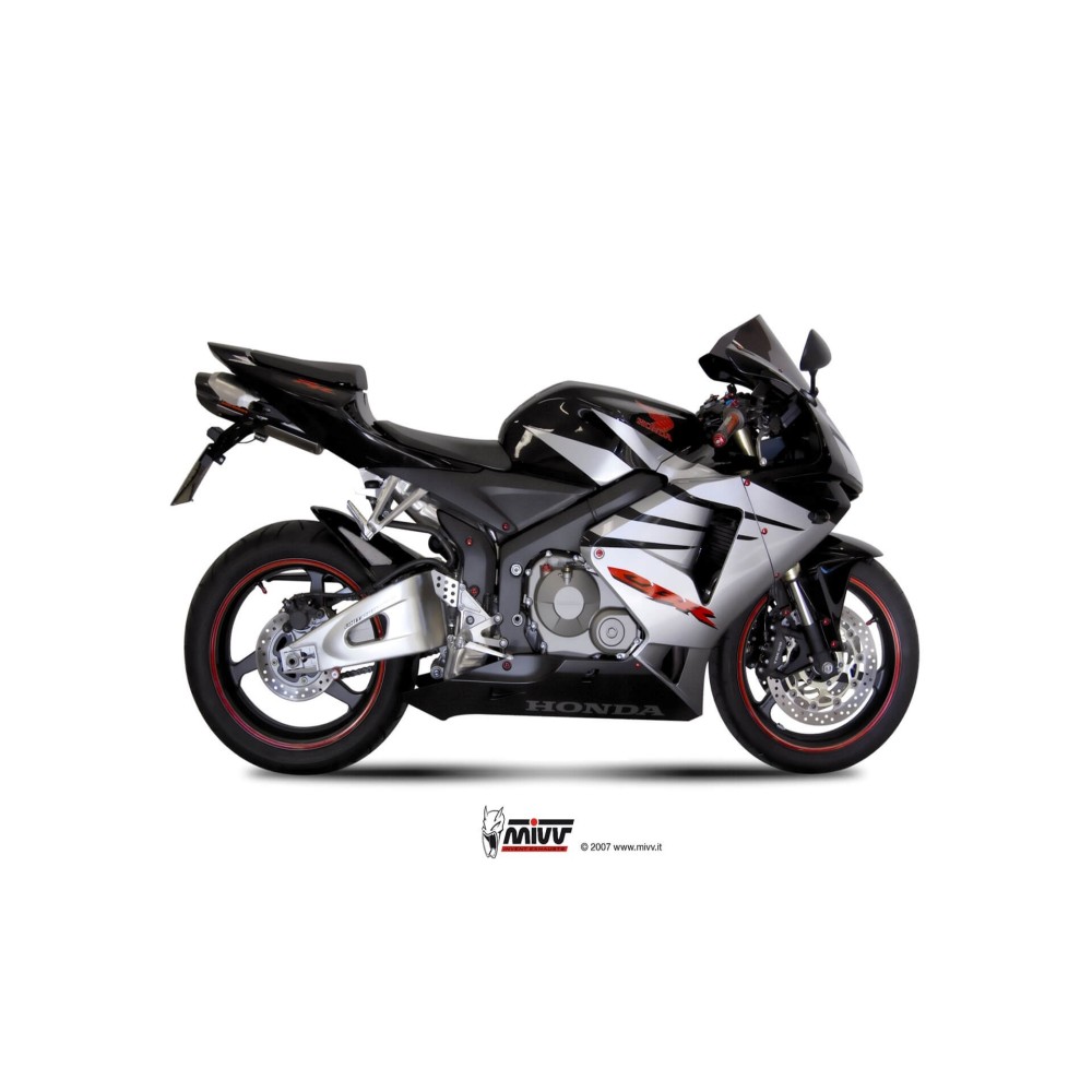 UH.027.L7 MIVV TERMINALE DI SCARICO MARMITTA SUONO INOX HONDA CBR 600 RR 2005 2006 UH.027.L7 MIVV TERMINALE DI SCARICO MARMITTA SUONO INOX HONDA CBR 600 RR 2005 2006