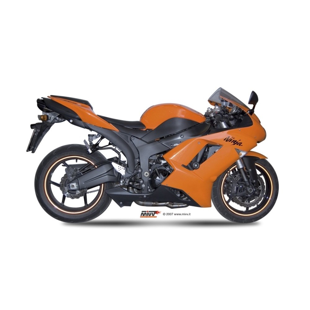 UK.019.L7 MIVV TERMINALE DI SCARICO MARMITTA SUONO INOX KAWASAKI ZX-6R 600 2007 2008 UK.019.L7 MIVV TERMINALE DI SCARICO MARMITTA SUONO INOX KAWASAKI ZX-6R 600 2007 2008