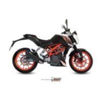 KT.012.L9 MIVV TERMINALE DI SCARICO MARMITTA SUONO NERO KTM 390 DUKE 2013 2014 2015 2016