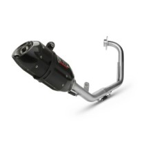 Y.030.L9 MIVV TERMINALE DI SCARICO MARMITTA SUONO NERO YAMAHA YZF R 125 2008 2009 2010
