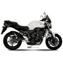 UY.015.L9 MIVV TERMINALE DI SCARICO MARMITTA SUONO NERO YAMAHA FZ6 600 2004 2005 2006 2007