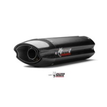 UY.015.L9 MIVV TERMINALE DI SCARICO MARMITTA SUONO NERO YAMAHA FZ6 600 2004 2005 2006 2007