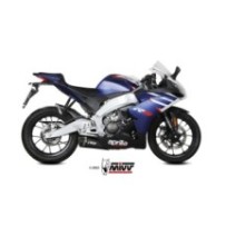 A.018.LDRB MIVV TERMINALE DI SCARICO MARMITTA DELTA RACE NERO APRILIA RS 125 2021 2022 2023 2024