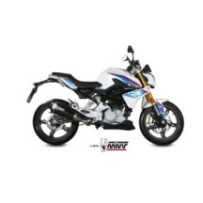 B.032.LDRB MIVV TERMINALE DI SCARICO MARMITTA DELTA RACE NERO BMW G 310 R 2018 2019 2020 2021