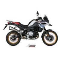 B.033.LDRX MIVV TERMINALE DI SCARICO MARMITTA DELTA RACE INOX BMW F 750 GS 2018 2019 2020 2021