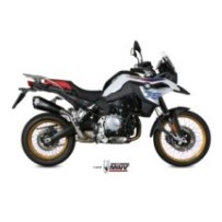 B.033.LDRB MIVV TERMINALE DI SCARICO MARMITTA DELTA RACE NERO BMW F 750 GS 2018 2019 2020 2021