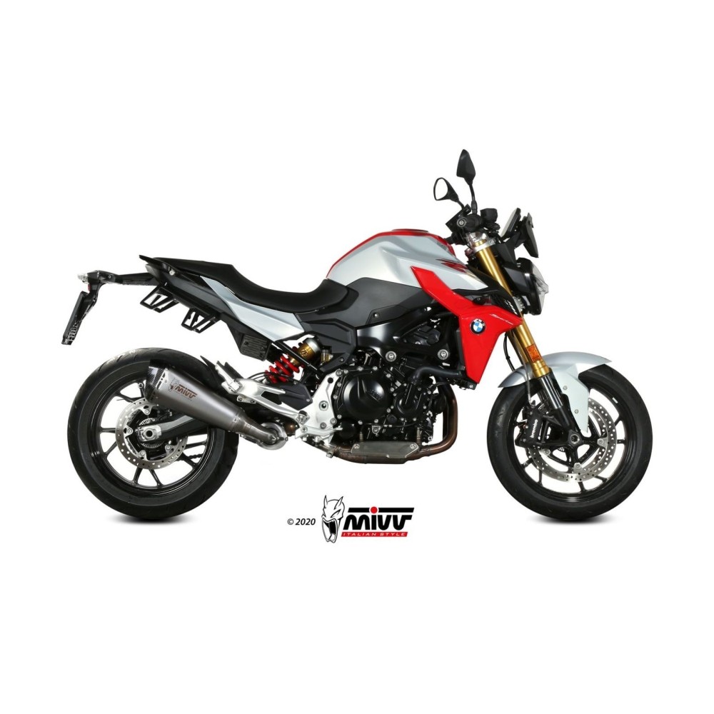 B.038.LDRX MIVV TERMINALE DI SCARICO MARMITTA DELTA RACE INOX BMW F 900 R 2020 2021 2022