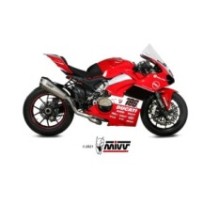 R.DU.0003.SDRT MIVV TERMINALE DI SCARICO MARMITTA DELTA RACE TITANIO DUCATI PANIGALE V4 1100 2018 2019