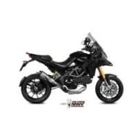 D.027.LDRX MIVV TERMINALE DI SCARICO MARMITTA DELTA RACE INOX DUCATI MULTISTRADA 1200 2010 2011 2012