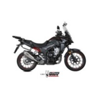 H.084.LDRX MIVV TERMINALE DI SCARICO MARMITTA DELTA RACE INOX HONDA CB 500 X 2021 2022 2023 2024