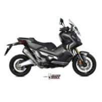 H.066.LDRX MIVV TERMINALE DI SCARICO MARMITTA DELTA RACE INOX HONDA X-ADV 750 2017 2018 2019