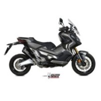 H.066.LDRB MIVV TERMINALE DI SCARICO MARMITTA DELTA RACE NERO HONDA X-ADV 750 2017 2018 2019