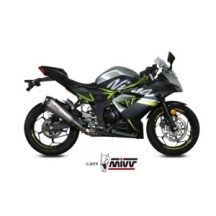 K.048.LDRX MIVV TERMINALE DI SCARICO MARMITTA DELTA RACE INOX KAWASAKI Z 125 2019 2020 2021