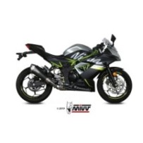 K.048.LDRB MIVV TERMINALE DI SCARICO MARMITTA DELTA RACE NERO KAWASAKI Z 125 2019 2020 2021