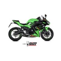 K.057.LDRB MIVV TERMINALE DI SCARICO MARMITTA DELTA RACE NERO KAWASAKI NINJA 650 2024 2025