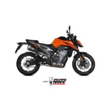 KT.020.LDRB MIVV TERMINALE DI SCARICO MARMITTA DELTA RACE NERO KTM 790 DUKE 2018 2019 2020