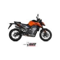 KT.020.LDRB MIVV TERMINALE DI SCARICO MARMITTA DELTA RACE NERO KTM 790 DUKE 2018 2019 2020