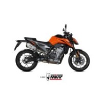 KT.020.LDRX MIVV TERMINALE DI SCARICO MARMITTA DELTA RACE INOX KTM 790 DUKE 2018 2019 2020