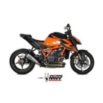KT.026.LDRX MIVV TERMINALE DI SCARICO MARMITTA DELTA RACE INOX KTM 1290 SUPERDUKE R 2020 2021