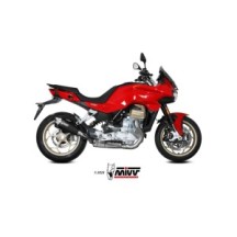 M.015.LDRB MIVV TERMINALE DI SCARICO MARMITTA DELTA RACE NERO MOTO GUZZI V100 1000 MANDELLO 2022
