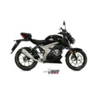 S.055.LDRX MIVV TERMINALE DI SCARICO MARMITTA DELTA RACE INOX SUZUKI GSX-S 125 2017 2018 2019 2020