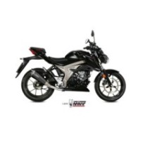 S.055.LDRB MIVV TERMINALE DI SCARICO MARMITTA DELTA RACE NERO SUZUKI GSX-S 125 2017 2018 2019 2020