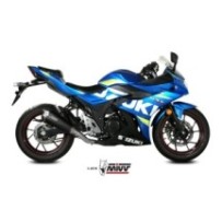 S.054.LDRB MIVV TERMINALE DI SCARICO MARMITTA DELTA RACE NERO SUZUKI GSX 250 R 2017 2018 2019 2020
