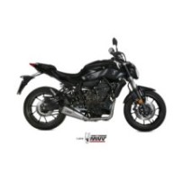 Y.044.LDRX MIVV TERMINALE DI SCARICO MARMITTA DELTA RACE INOX YAMAHA MT-07 700 2014 2015 2016 2017