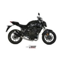 Y.045.LDRB MIVV TERMINALE DI SCARICO MARMITTA DELTA RACE NERO YAMAHA MT-07 700 2014 2015 2016 2017