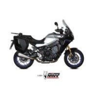 Y.069.LDRX MIVV TERMINALE DI SCARICO MARMITTA DELTA RACE INOX YAMAHA TRACER 9 850 2021 2022