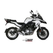 E.003.LDRX MIVV TERMINALE DI SCARICO MARMITTA DELTA RACE INOX BENELLI TRK 502 2017 2018 2019 2020