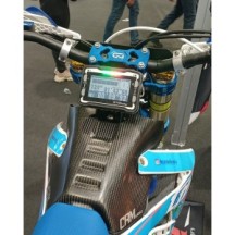ST400-P PZRACING Start Plus CRUSCOTTO MULTIFUNZIONE GPS 50HZ con acquisizione dati auto moto go-kart