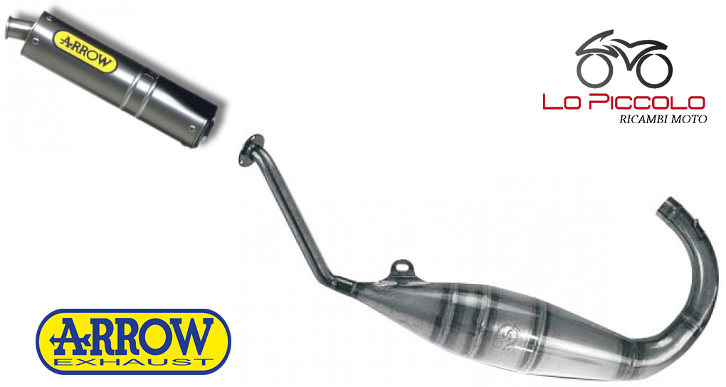Full exhaust system ARROW with RACING NOT HOMOLOGATED MANIFOLD and muffler  silencer INDY RACE EVO ALUMINIUM サイレンサー arrowフルエキゾーストシステムラウンドカーボンレースAprilia RS 50レプリカ1999 99 ARROW FULL EXHAUST SYSTEM ROUND CARBON RACE APR