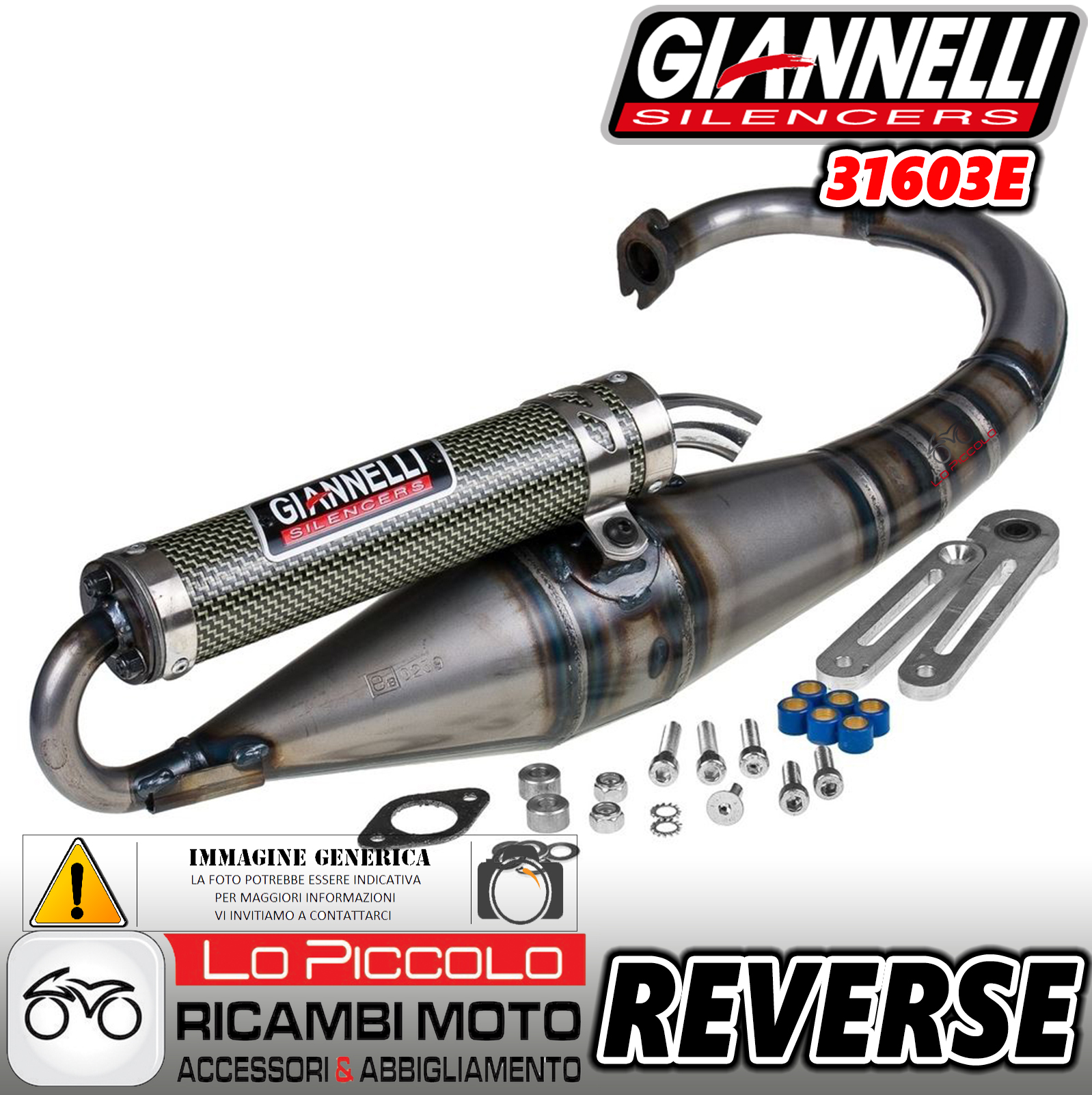 Marmitta Stage 31652R MARMITTA GIANNELLI GO OMOLOGATA MBK