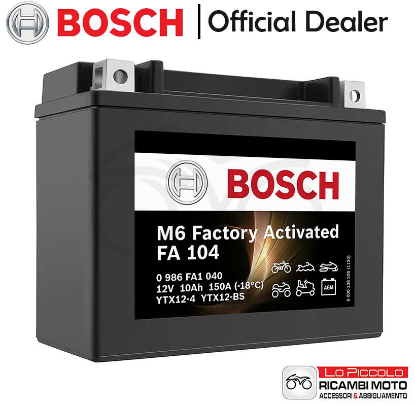 YTX12-BS BATTERIA BOSCH A GEL SIGILLATA TRIUMPH 865 THRUXTON 2004 - 2013 - Imagen 1 de 5