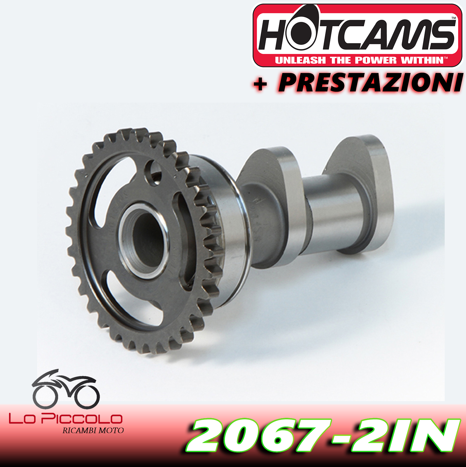 ALBERO A CAMME CAMSHAFTS RACING STAGE2 HOT CAMS SUZUKI RMZ 250